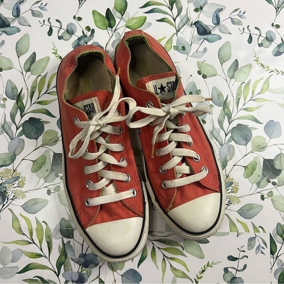 Converse Chuck Rust Orange Taylor Vintage Allstars - Picture 2 of 6